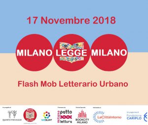 Flashmob Milano Legge Milano novembre 2018 locandina - Associazione ViviAdriano