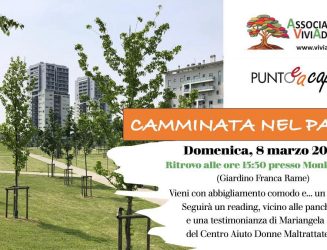 Camminata nel parco 8 marzo 2026 ore 15:30