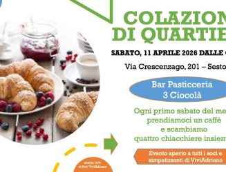 COLAZIONE DI QUARTIERE 11 APRILE