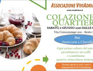 COLAZIONE DI QUARTIERE 6 GIUGNO
