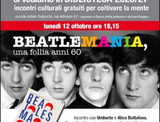 Ci vediamo in biblioteca – Beatlemania – una follia anni 60 Lunedì 12 ottobre ore 18:15