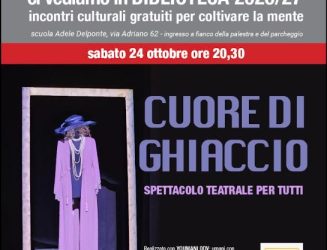Ci vediamo in biblioteca – Cuore di ghiaccio Sabato 24 ottobre ore 20:30
