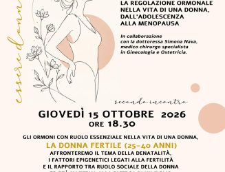 Incontro con la dottoressa Simona Nava 15 ottobre 2026 ore 18:30