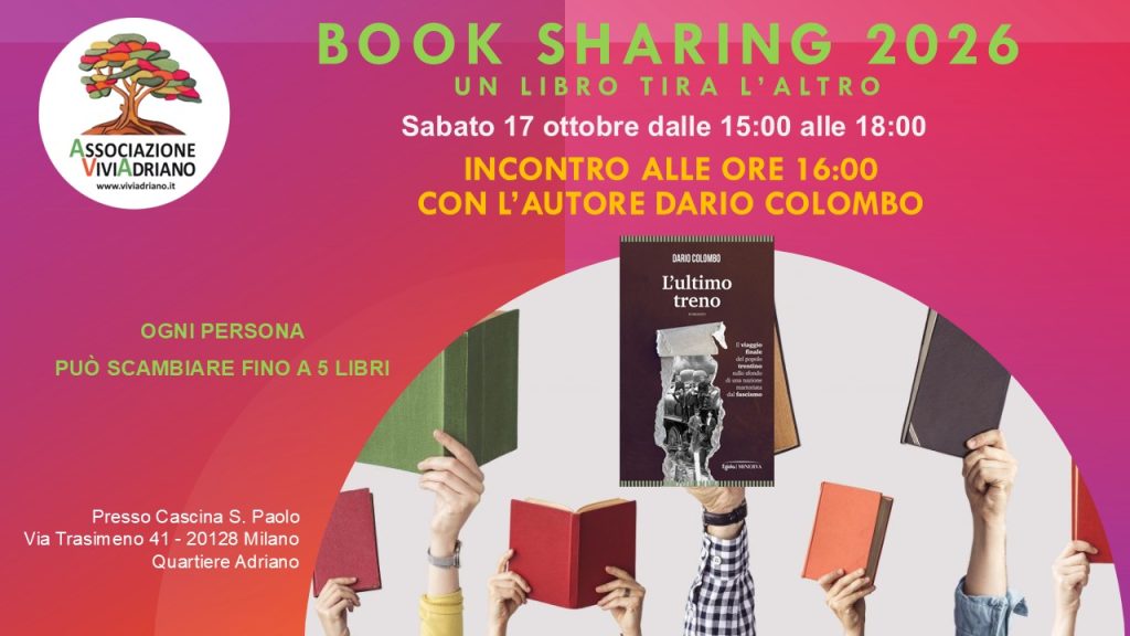 booksharing 17 ottobre 2026
