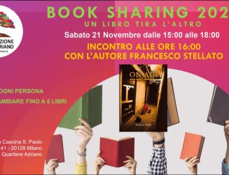 Book Sharing SABATO 21/11/2026 dalle ore 15:00 alle ore 18:00  Alle ore 16:00 lo scrittore Francesco Stellato presenta il suo libro “On Air”.