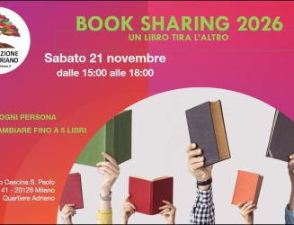 Book Sharing SABATO 21/11/2026 dalle ore 15:00 alle ore 18:00