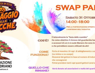 Swap Party sabato 31 ottobre dalle 14:00 alle 18:00  Cascina Cattabrega l.go Bigatti 1