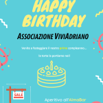 Primo compleanno Compleanno 1 anno locandina - Associazione ViviAdriano