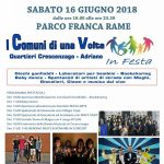 I Comuni di una Volta I Comuni di una Volta giugno 2018 Municipio 2 locandina - Associazione Viviadriano