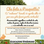 Pasquetta virtuale Pasquetta 2020 virtuale locandina - Associazione ViviAdriano